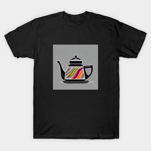 Tea Time - Teapot T-Shirt by ArtistsQuest